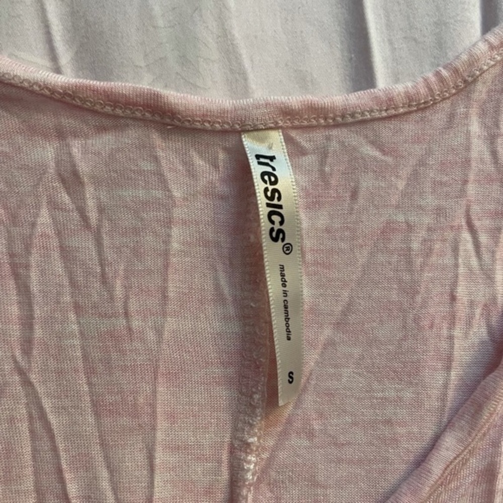 Pink Racerback Tank Top - Picture 3 of 3